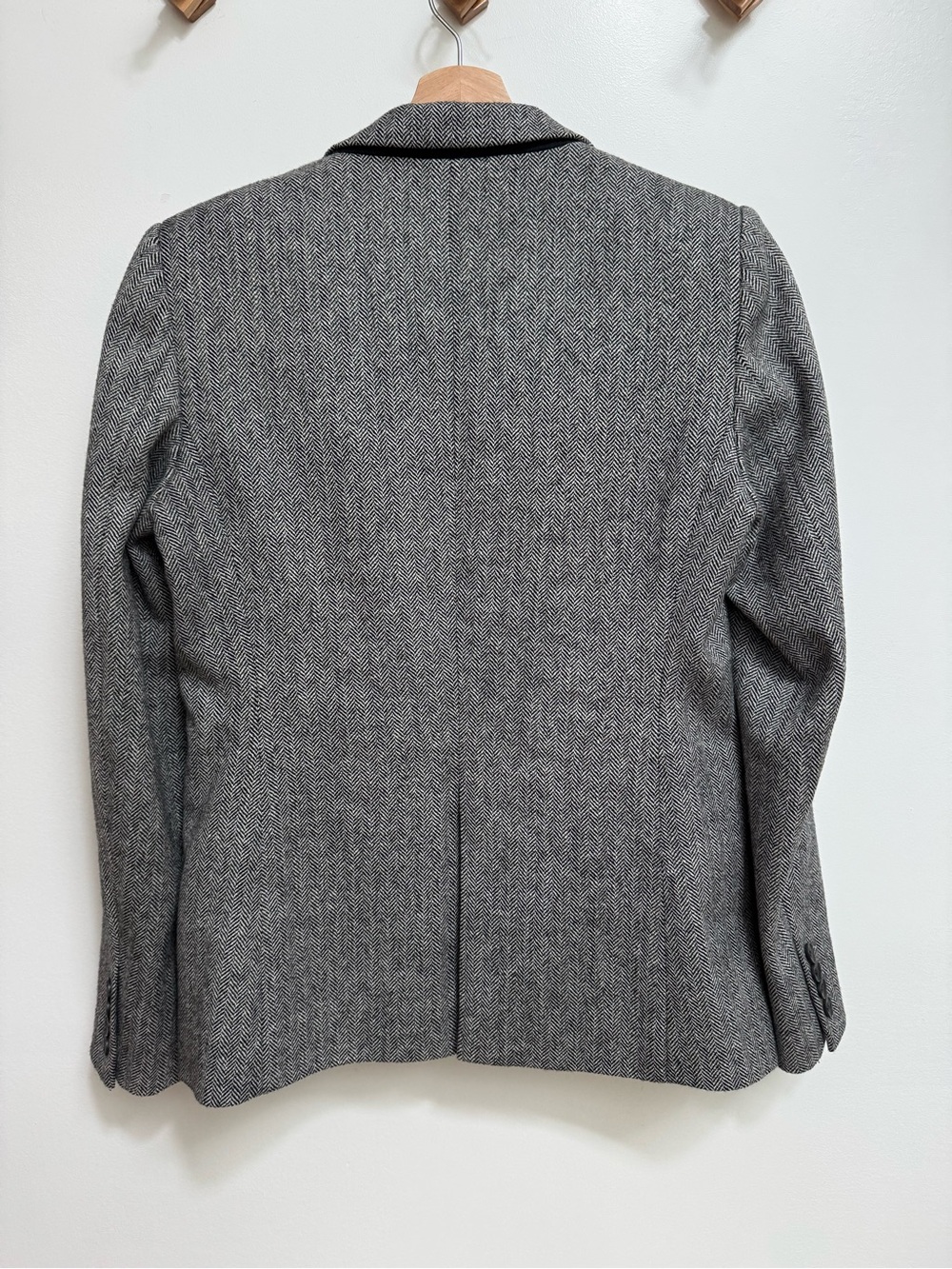 Carine Roitfeld x Uniqlo Herringbone Wool Blend Blazer Women's Medium Capsule - Picture 7 of 13